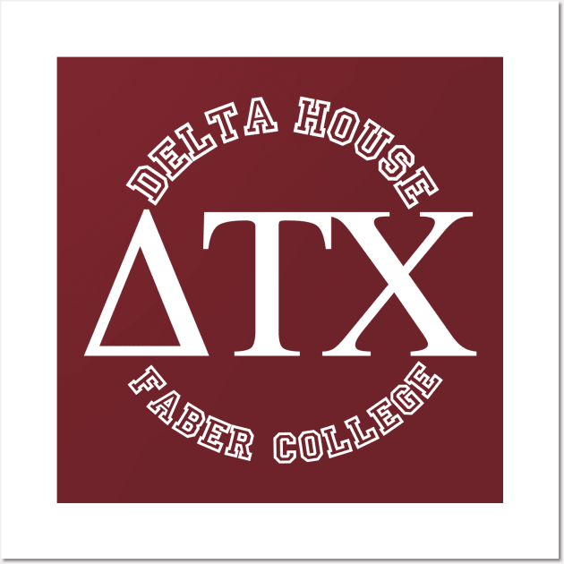 Delta House Faber Chapter Wall Art by PopCultureShirts